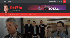 Desktop Screenshot of dercio.com.br